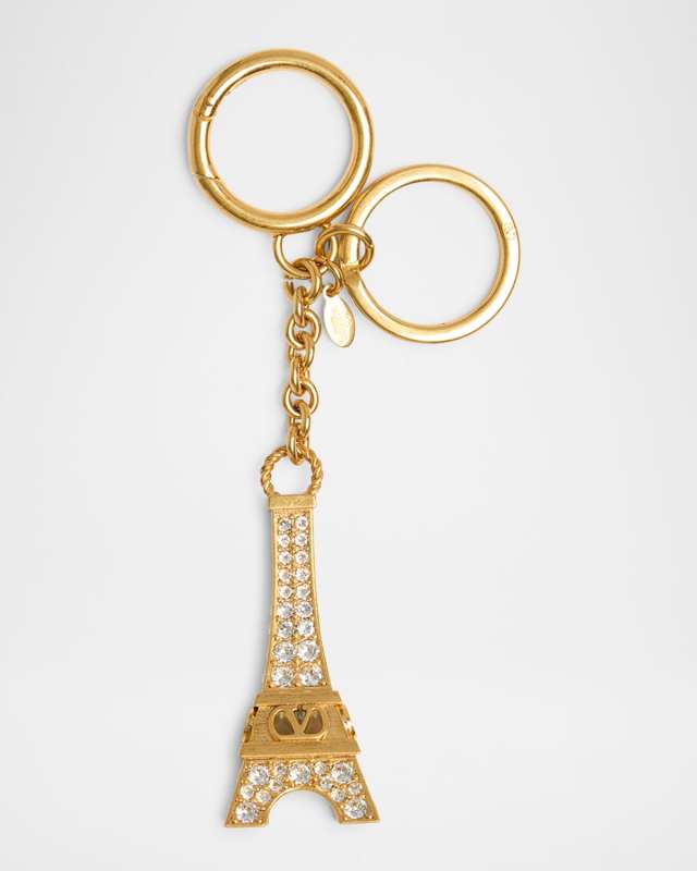 VLOGO Siganture Eiffel Tower Charm Keyring